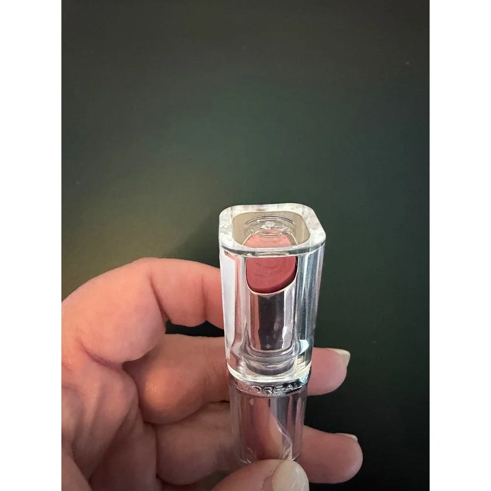 L'Oreal Glow Paradise Balm-in-Lipstick 150 Rose Mirage‎ Pink High Shine 0.1oz